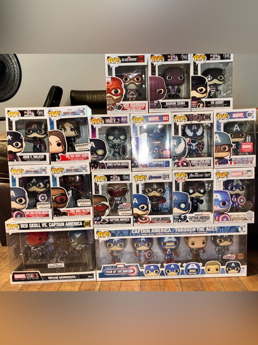 Funko Pop! Captain America Bundle